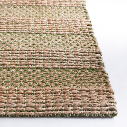 Safavieh Natural Fiber Nfb654Y Green/Natural Area Rug