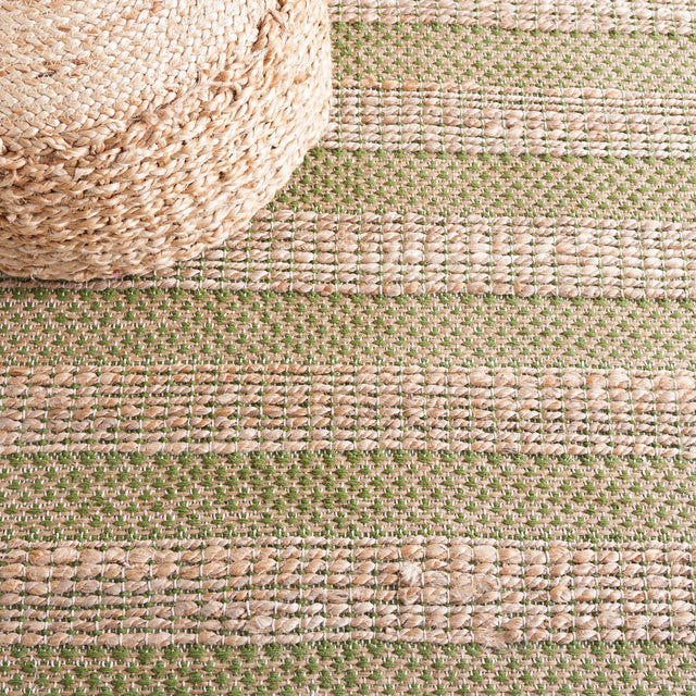 Safavieh Natural Fiber Nfb654Y Green/Natural Rug.