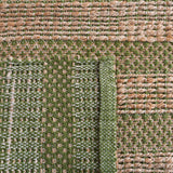 Safavieh Natural Fiber Nfb654Y Green/Natural Rug.