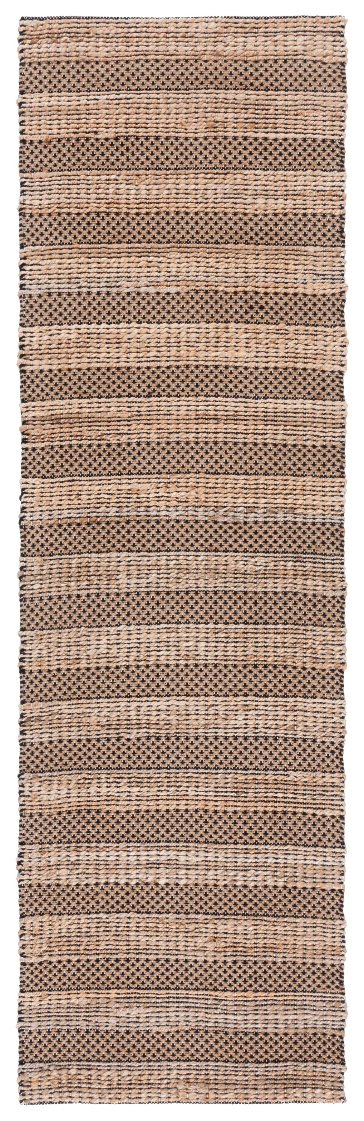 Safavieh Natural Fiber Nfb654Z Black/Natural Rug.
