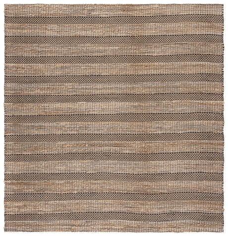 Safavieh Natural Fiber Nfb654Z Black/Natural Rug.