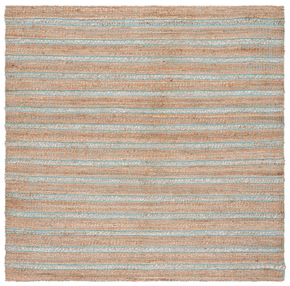 Safavieh Natural Fiber Nfb655K Teal/Natural Area Rug