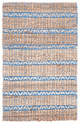 Safavieh Natural Fiber Nfb655M Blue/Natural Rug.