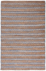 Safavieh Natural Fiber Nfb655M Blue/Natural Rug.
