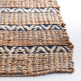 Safavieh Natural Fiber Nfb655N Navy/Natural Rug.