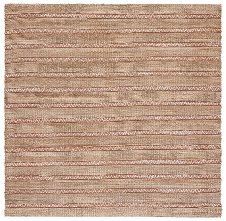 Safavieh Natural Fiber Nfb655P Rust/Natural Rug.