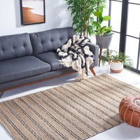 Safavieh Natural Fiber Nfb655Z Black/Natural Area Rug