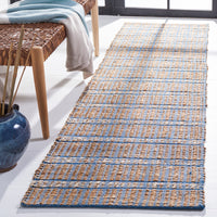 Safavieh Natural Fiber Nfb656M Blue/Natural Area Rug