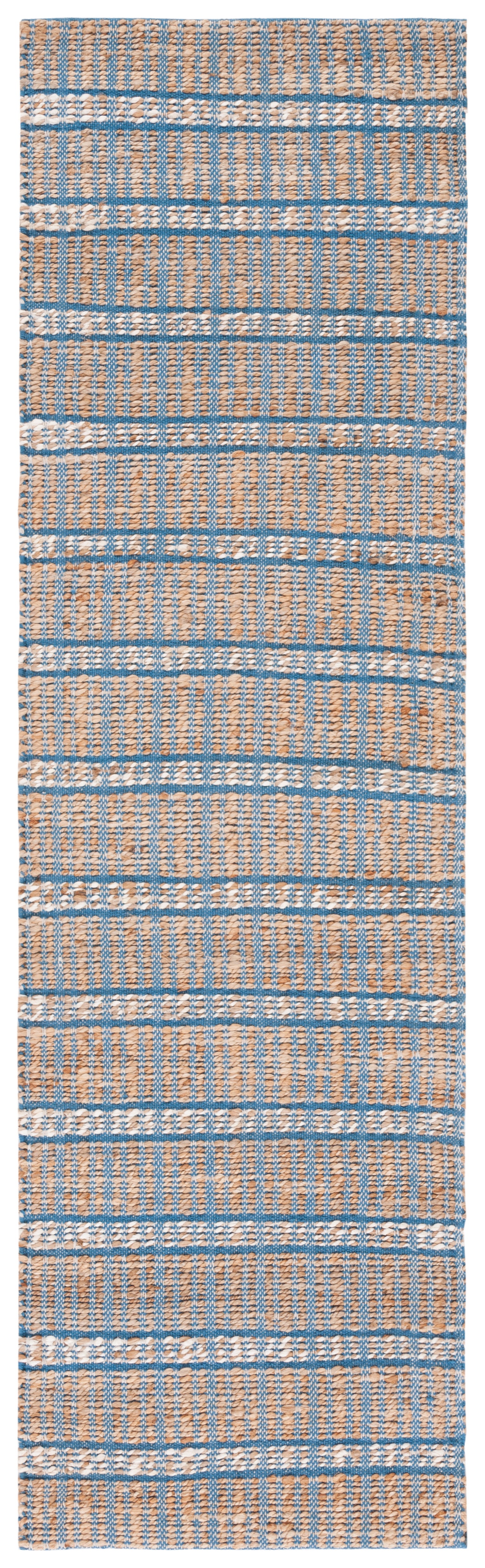 Safavieh Natural Fiber Nfb656M Blue/Natural Area Rug