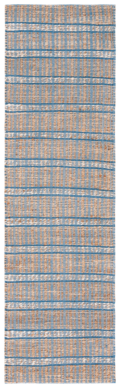 Safavieh Natural Fiber Nfb656M Blue/Natural Area Rug