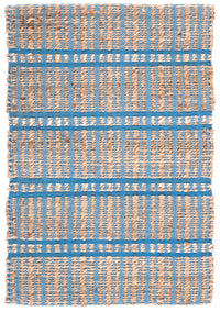 Safavieh Natural Fiber Nfb656M Blue/Natural Area Rug