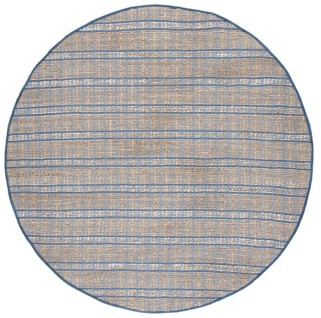 Safavieh Natural Fiber Nfb656M Blue/Natural Rug.