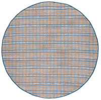 Safavieh Natural Fiber Nfb656M Blue/Natural Area Rug