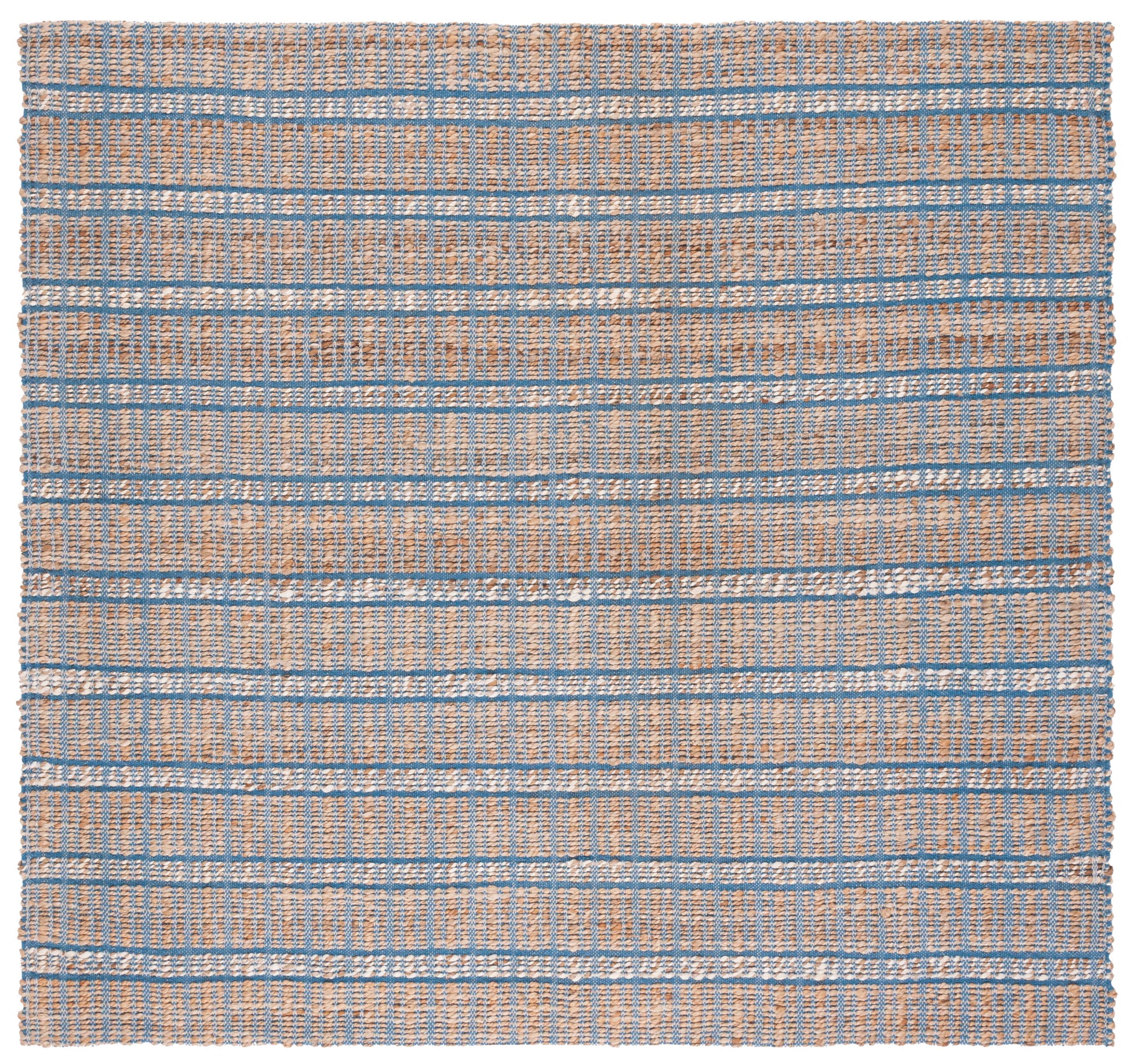 Safavieh Natural Fiber Nfb656M Blue/Natural Area Rug