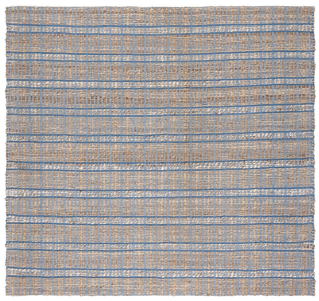 Safavieh Natural Fiber Nfb656M Blue/Natural Rug.