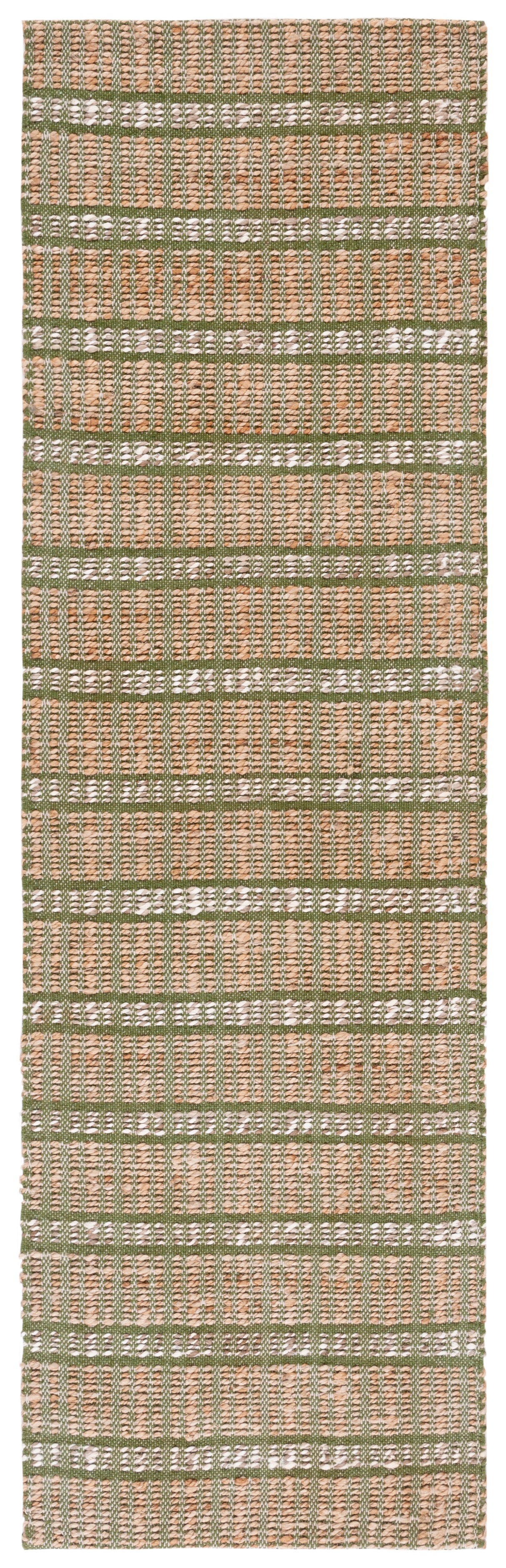Safavieh Natural Fiber Nfb656Y Green/Natural Rug.