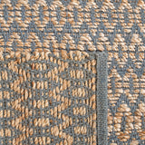 Safavieh Natural Fiber Nfb701G Natural/Grey Rugs.