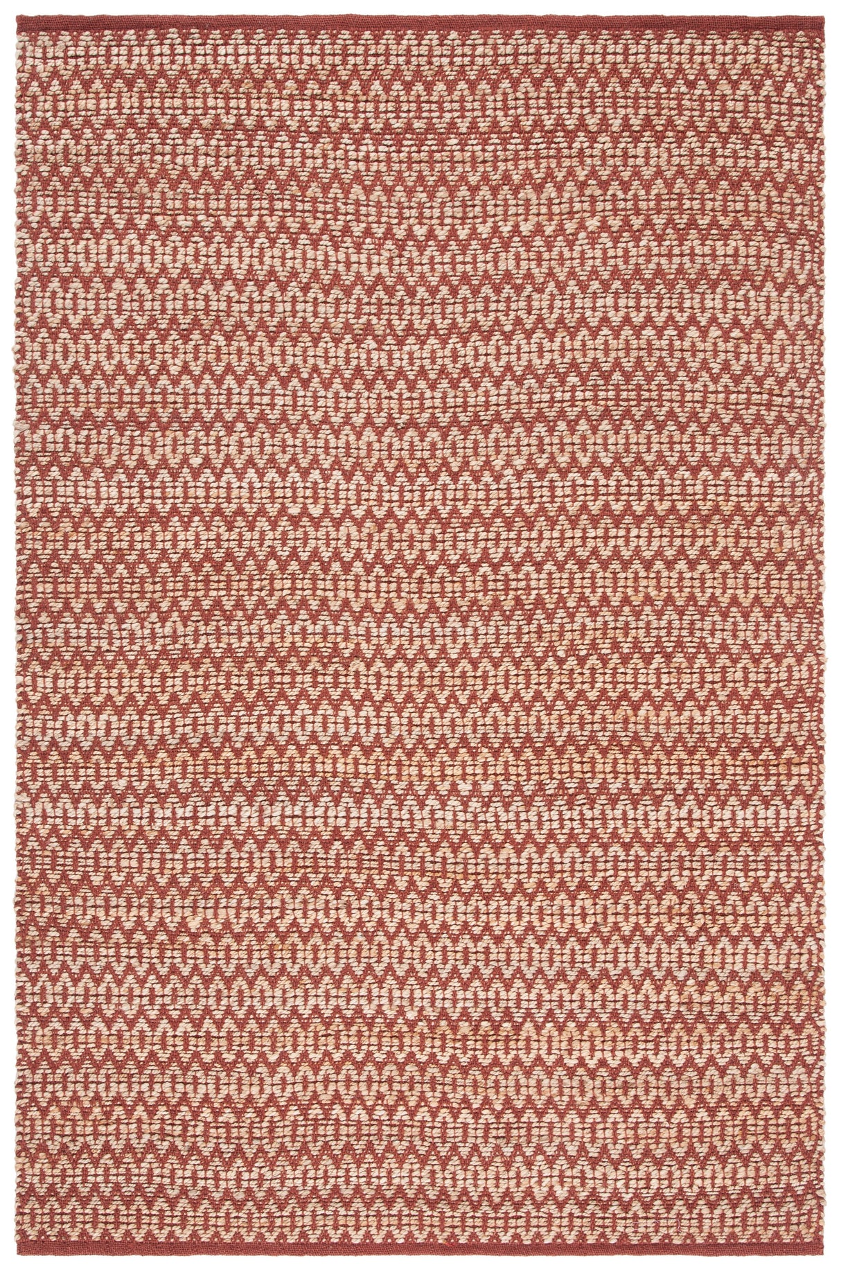 Safavieh Natural Fiber Nfb701P Natural/Rust Rugs.
