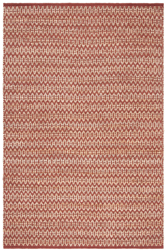 Safavieh Natural Fiber Nfb701P Natural/Rust Area Rug