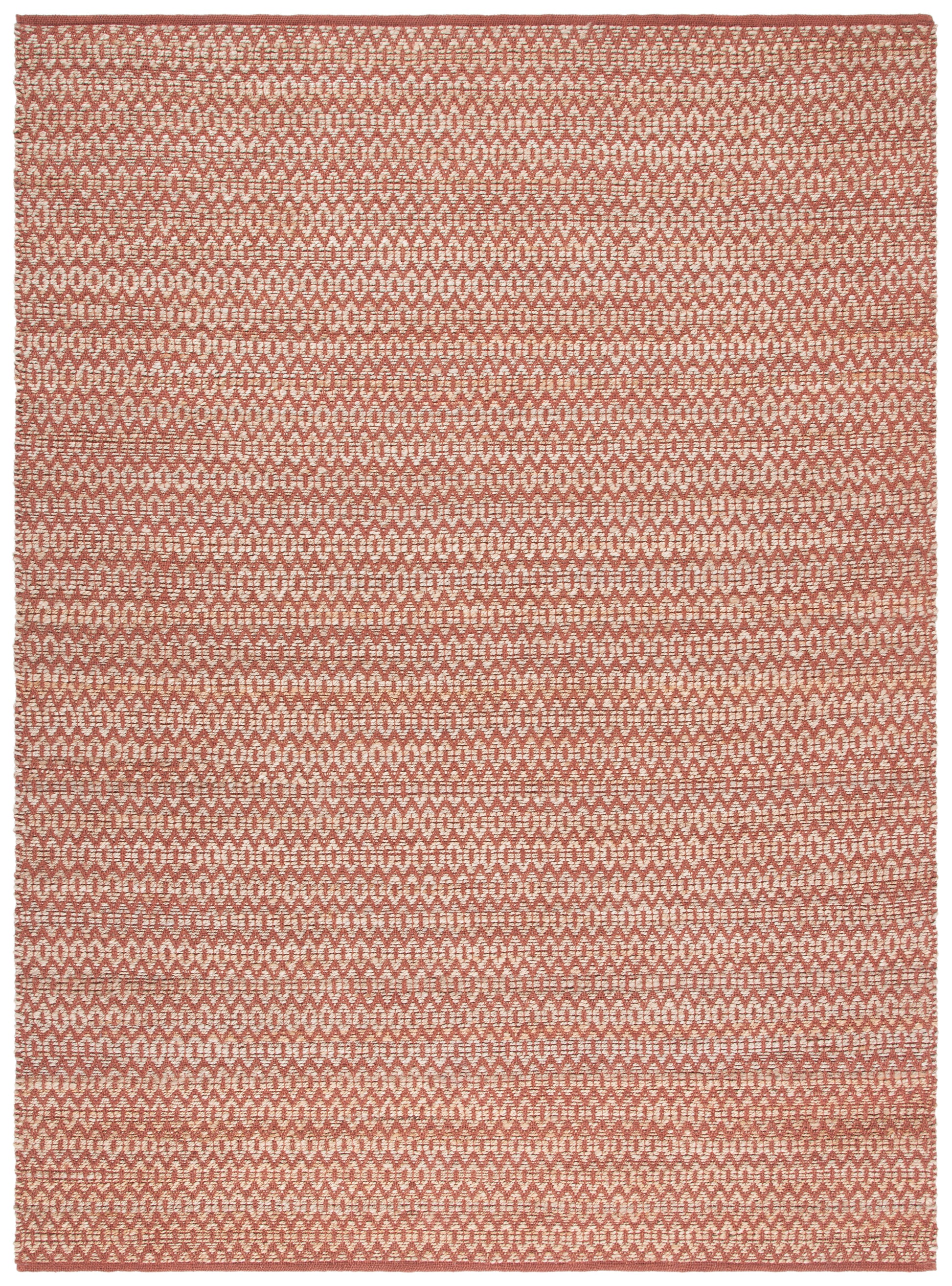 Safavieh Natural Fiber Nfb701P Natural/Rust Area Rug