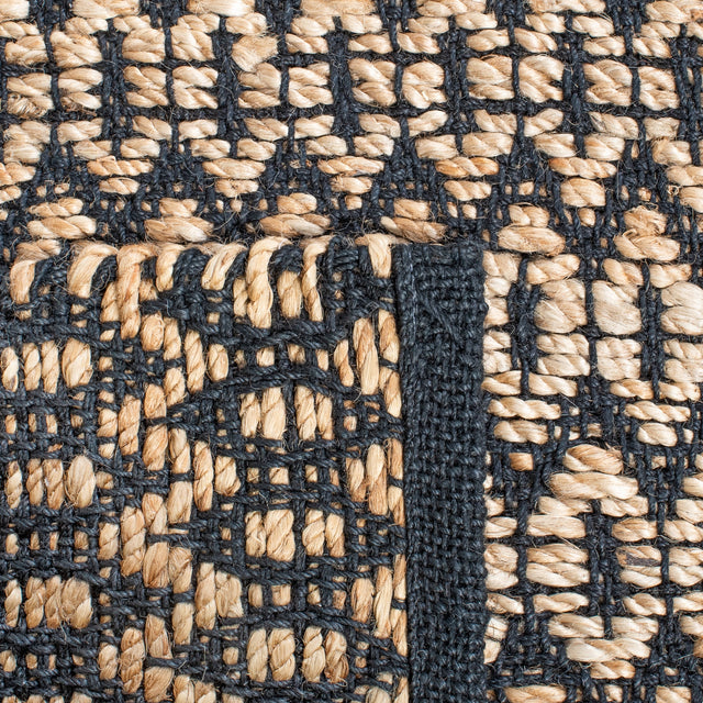 Safavieh Natural Fiber Nfb701Z Natural/Black Rugs.