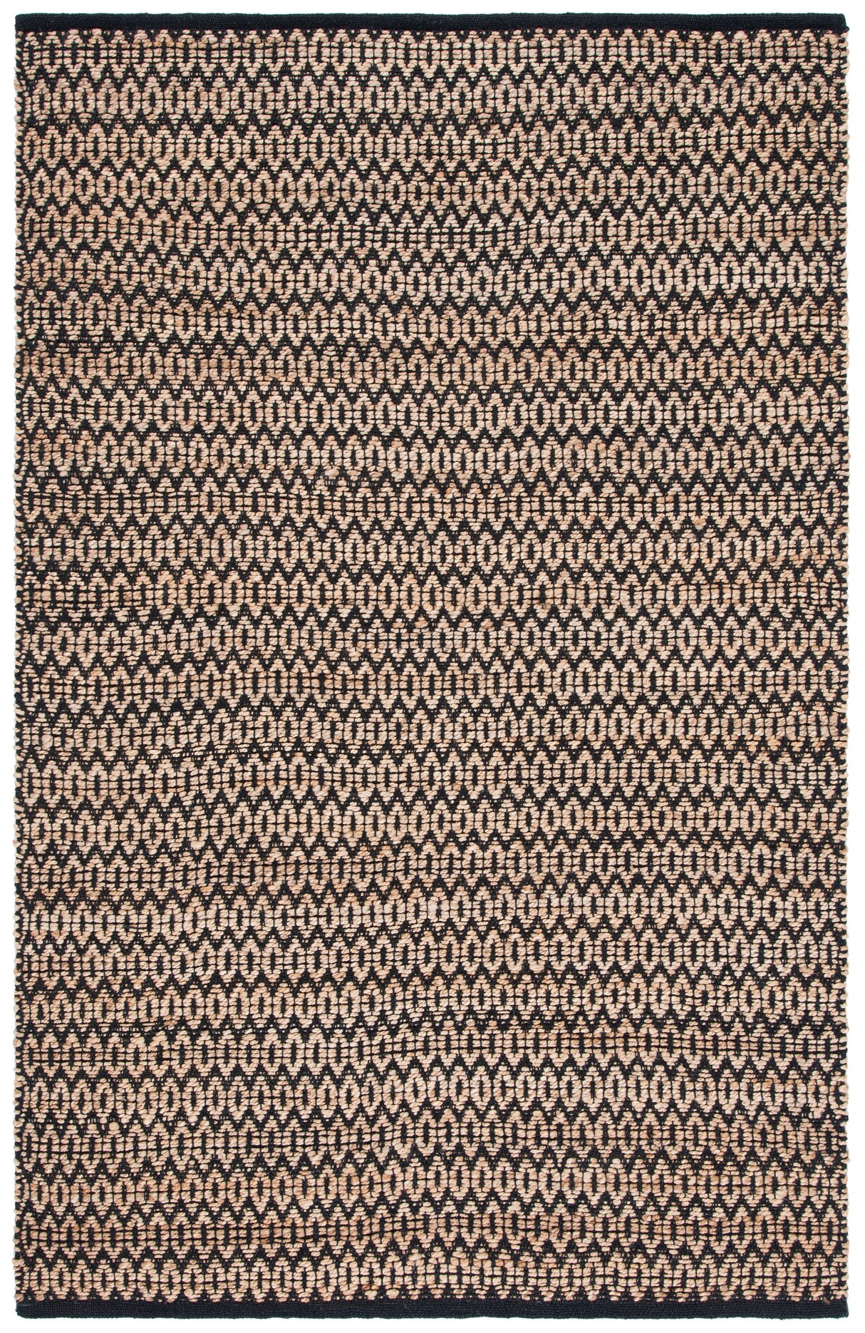 Safavieh Natural Fiber Nfb701Z Natural/Black Rugs.