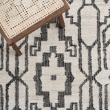 Safavieh Natural Fiber Nfb750A Ivory/Black Rug.