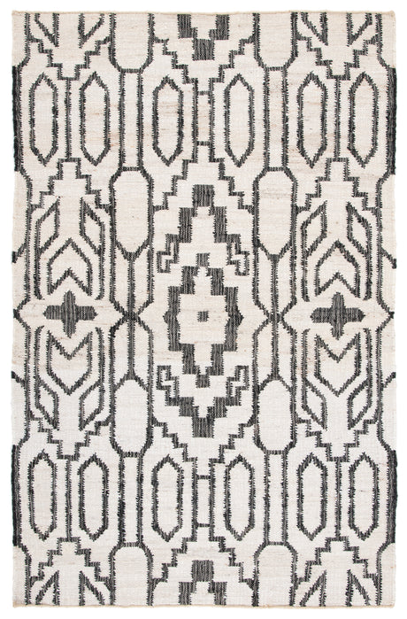 Safavieh Natural Fiber Nfb750A Ivory/Black Rug.