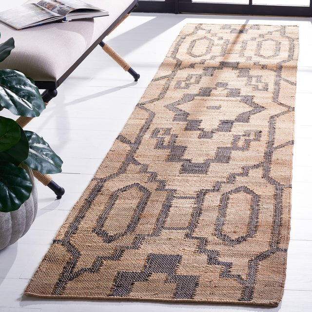 Safavieh Natural Fiber Nfb750B Natural/Black Rug.