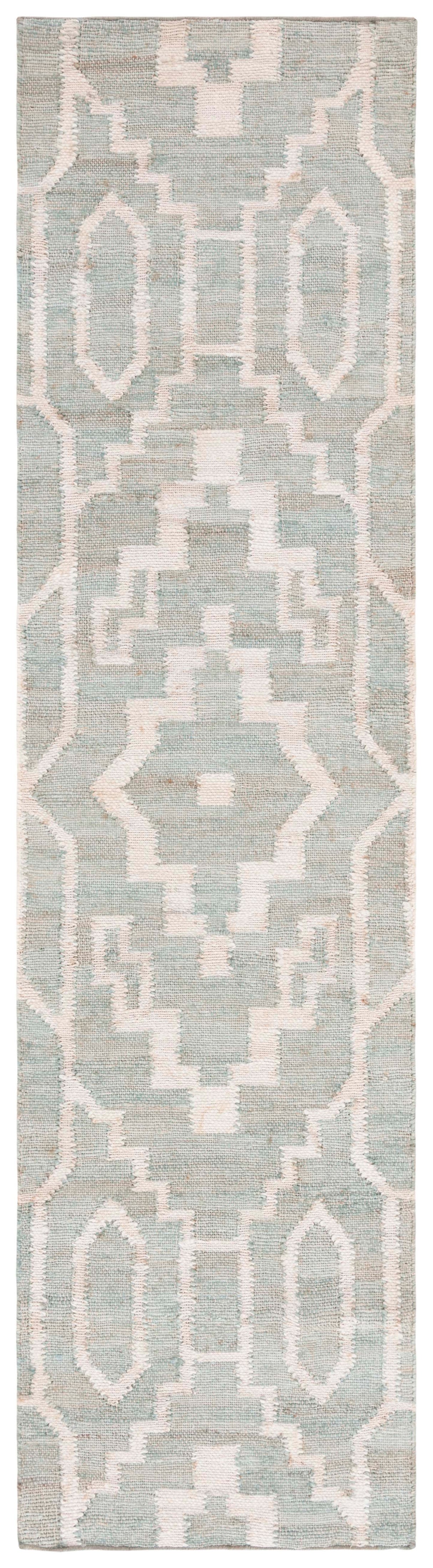 Safavieh Natural Fiber Nfb750J Light Blue/Ivory Rug.