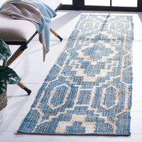 Safavieh Natural Fiber Nfb750M Blue/Ivory Area Rug