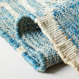 Safavieh Natural Fiber Nfb750M Blue/Ivory Rug.