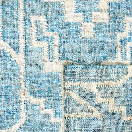 Safavieh Natural Fiber Nfb750M Blue/Ivory Rug.
