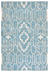 Safavieh Natural Fiber Nfb750M Blue/Ivory Rug.