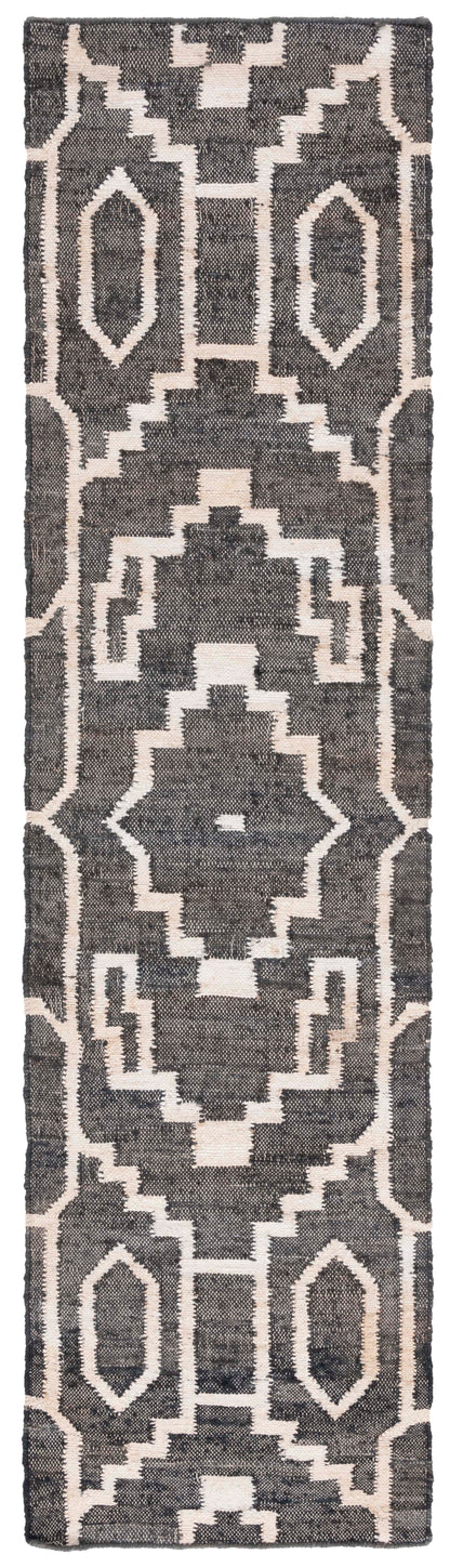 Safavieh Natural Fiber Nfb750Z Black/Ivory Area Rug