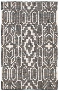 Safavieh Natural Fiber Nfb750Z Black/Ivory Area Rug