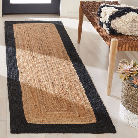 Safavieh Natural Fiber Nfb852Z Natural/Black Rug.