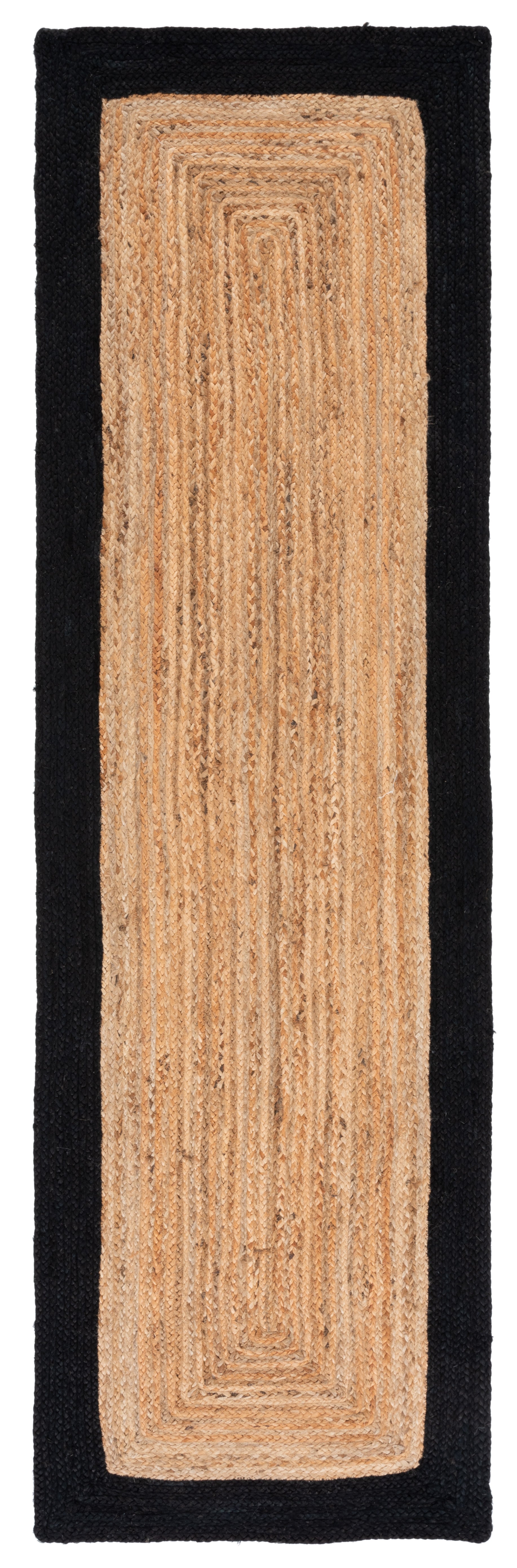 Safavieh Natural Fiber Nfb852Z Natural/Black Area Rug