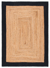 Safavieh Natural Fiber Nfb852Z Natural/Black Rug.