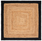 Safavieh Natural Fiber Nfb852Z Natural/Black Rug.