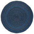 Safavieh Natural Fiber Nfb901M Navy/Blue Rugs.