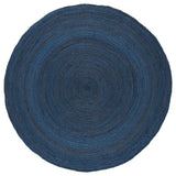 Safavieh Natural Fiber Nfb901M Navy/Blue Rugs.