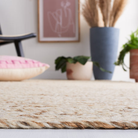 Safavieh Natural Fiber Nfb950A Ivory/Natural Rug.
