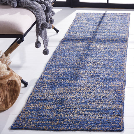 Safavieh Natural Fiber Nfb950M Blue/Natural Rug.