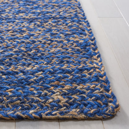 Safavieh Natural Fiber Nfb950M Blue/Natural Area Rug