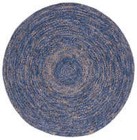 Safavieh Natural Fiber Nfb950M Blue/Natural Area Rug