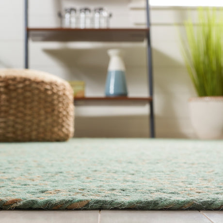 Safavieh Natural Fiber Nfb950Y Green/Natural Rug.