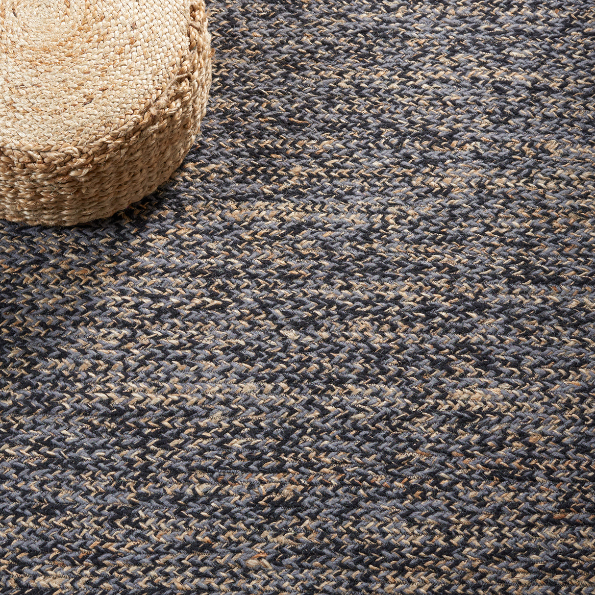 Safavieh Natural Fiber Nfb950Z Black/Natural Rug.