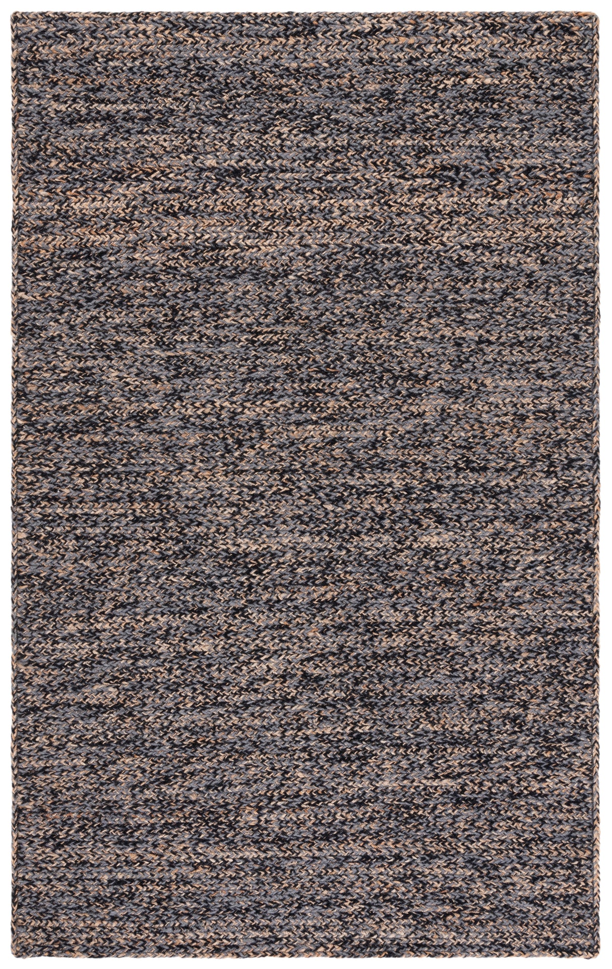 Safavieh Natural Fiber Nfb950Z Black/Natural Rug.