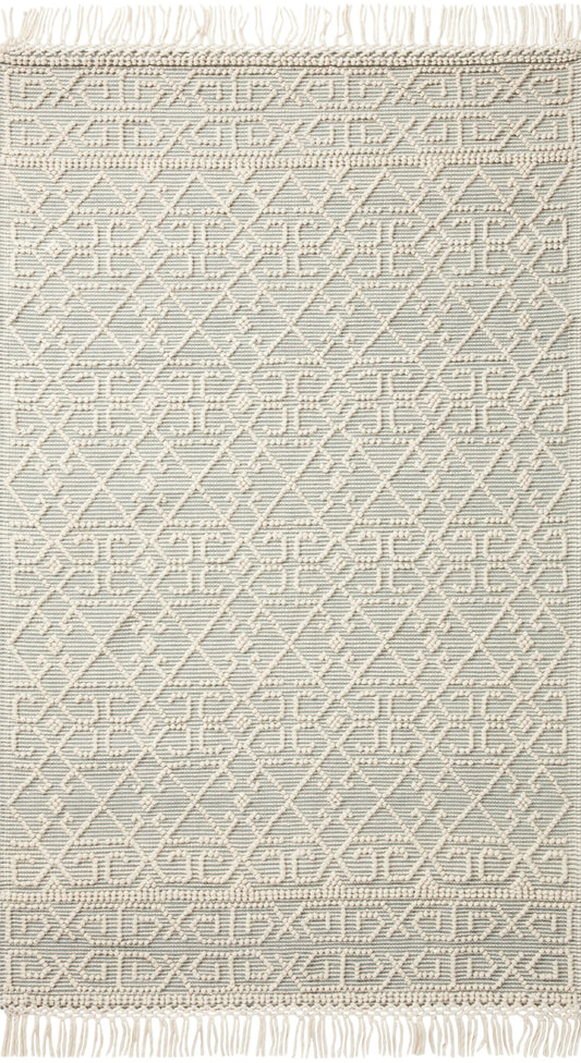 Loloi Noelle Noe-03 Ivory/Blue Area Rug